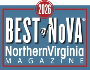 Best of NoVA 2026 badge from Northern Virginia Magazine - Jennifer Porter Law