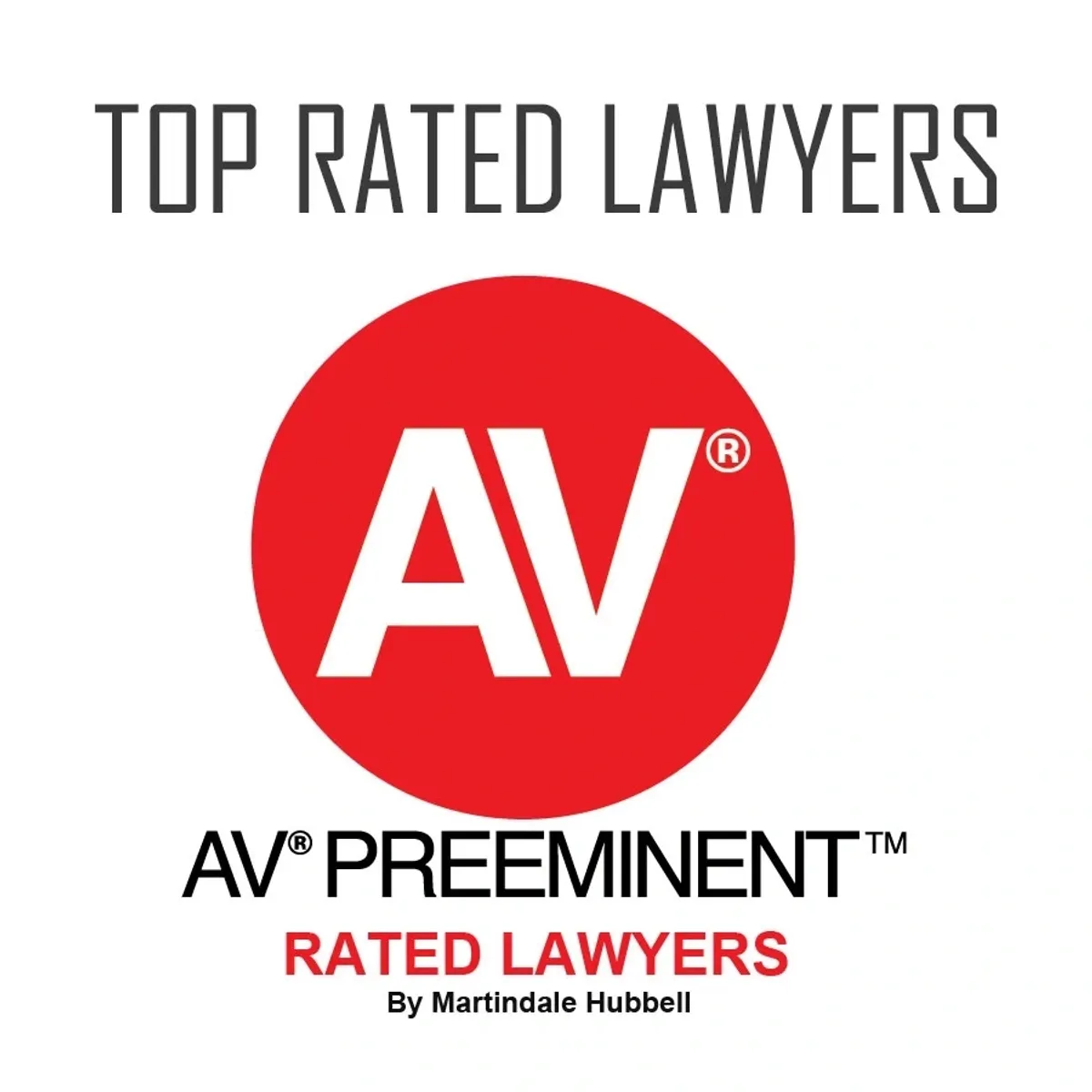 Martindale-Hubbell AV Preeminent Top Rated Lawyers badge - Jennifer Porter